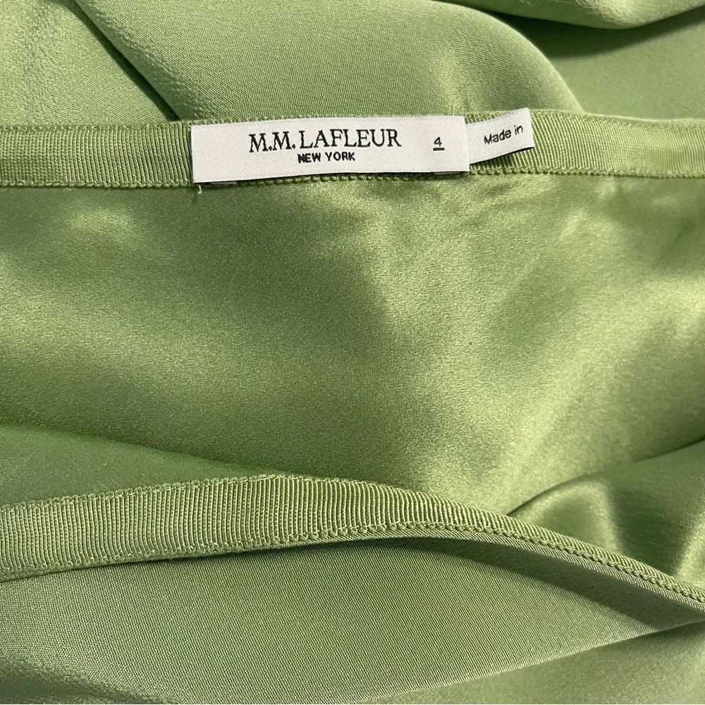 MM Lafleur Green Midi Skirt - Picture 7 of 8